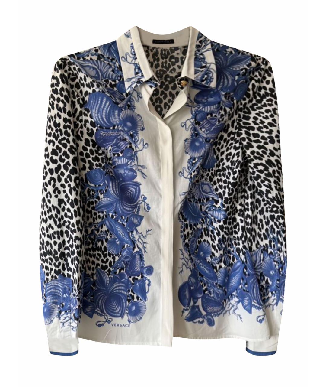 VERSACE Мульти шелковая рубашка, фото 1