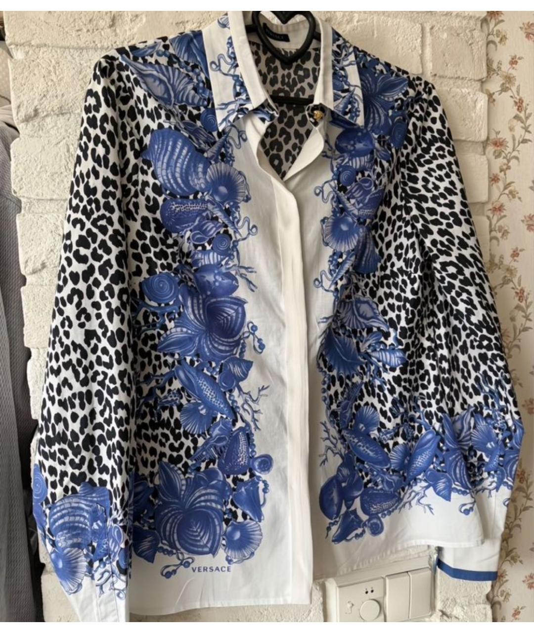 VERSACE Мульти шелковая рубашка, фото 6