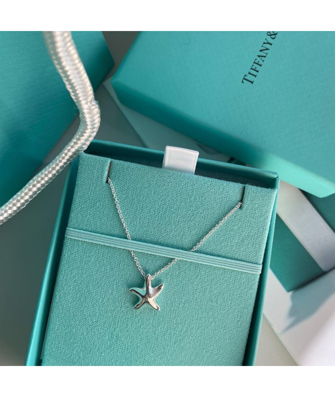TIFFANY&CO Серебряное серебряное колье, фото 2