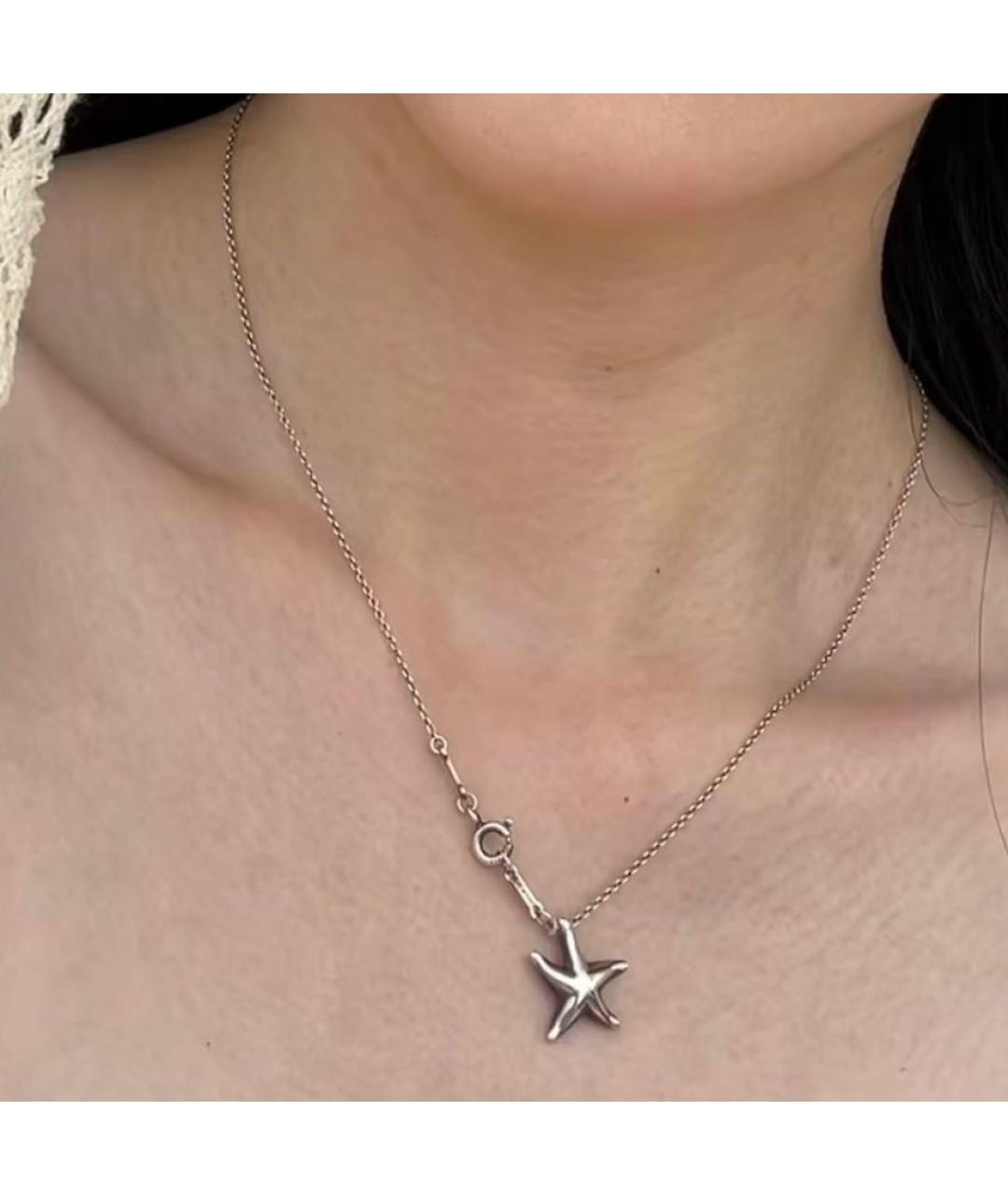 TIFFANY&CO Серебряное серебряное колье, фото 3