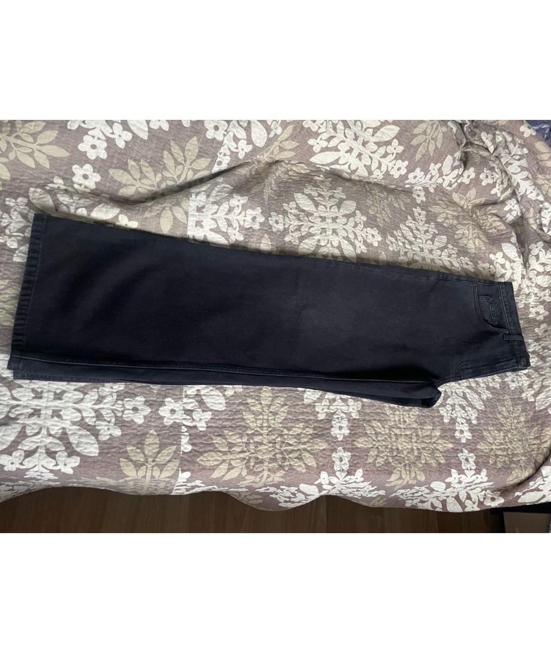 THE ROW Черные хлопковые прямые джинсы, фото 2