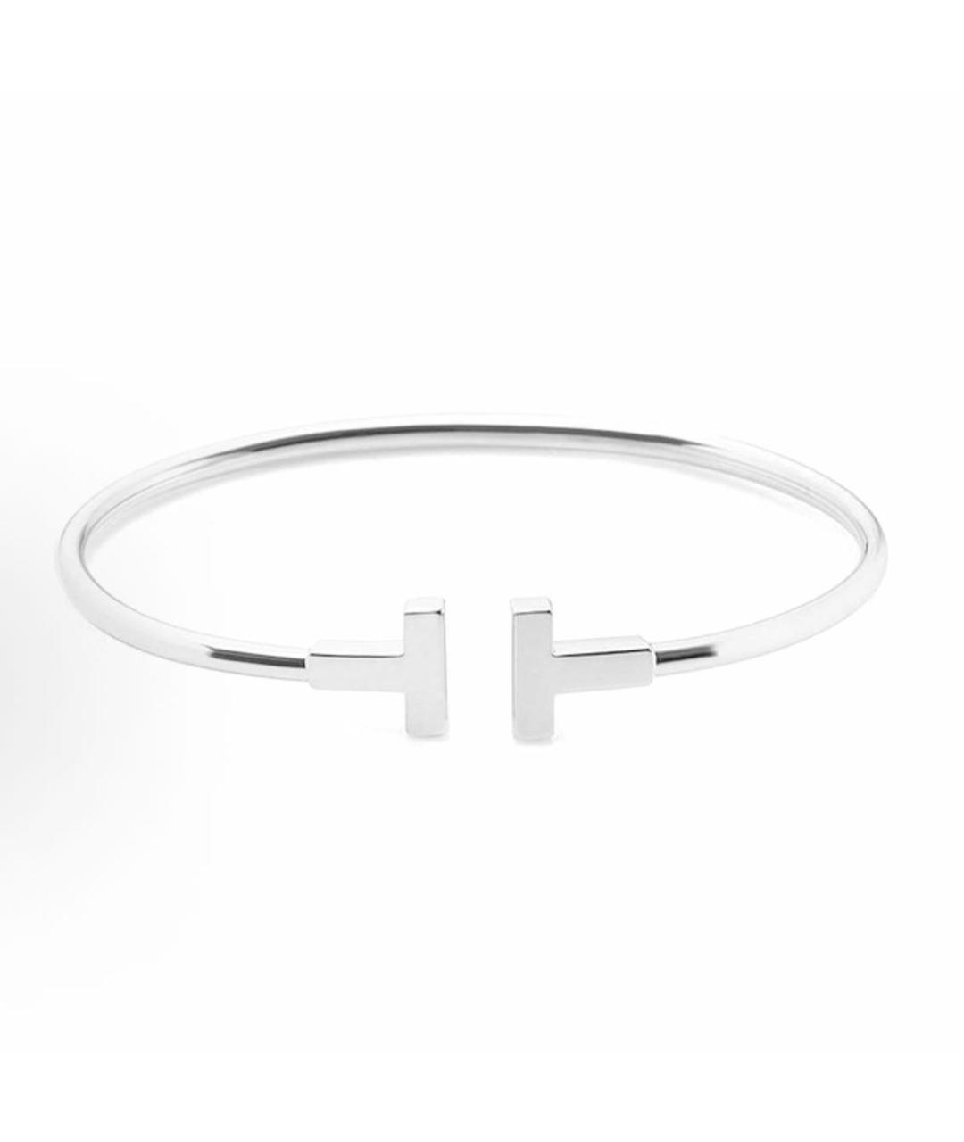 TIFFANY&CO Серебрянный браслет из белого золота, фото 7