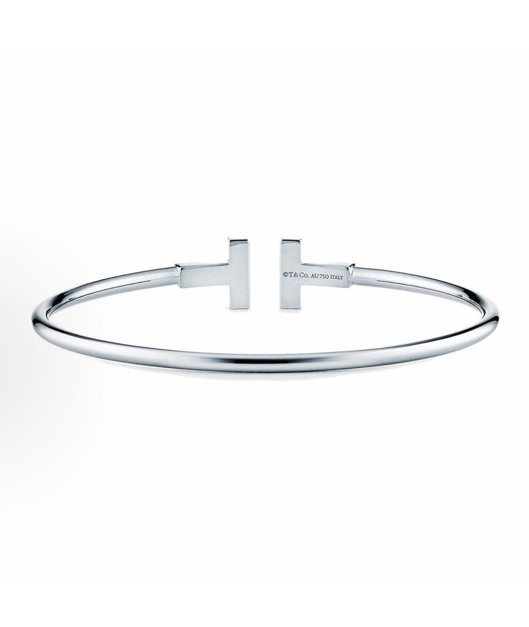 TIFFANY&CO Серебрянный браслет из белого золота, фото 3