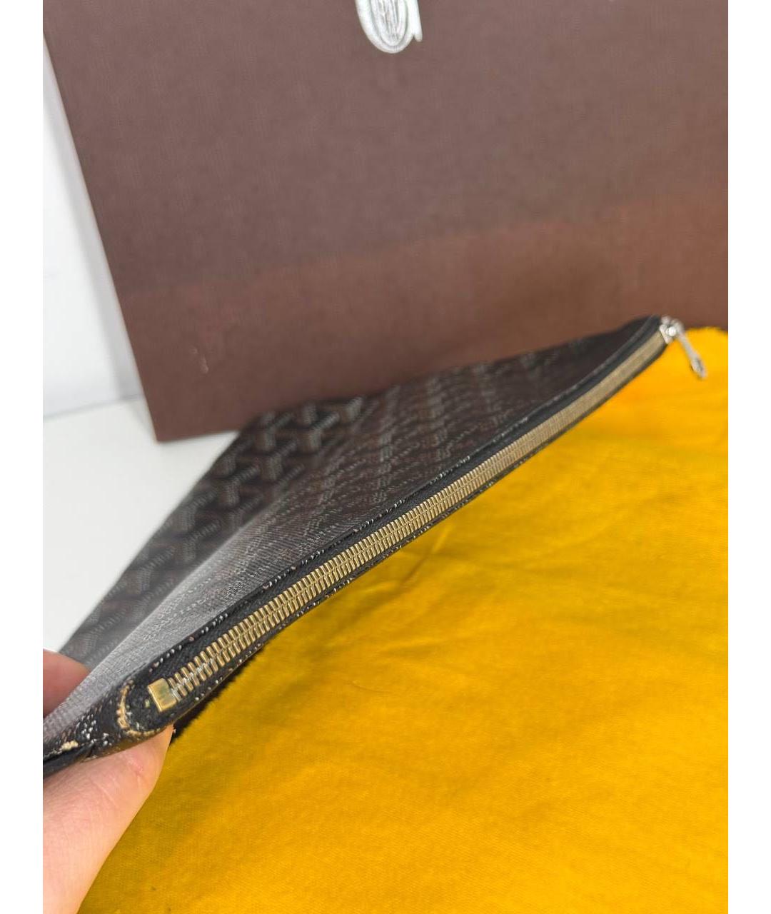 GOYARD Черная папка для документов, фото 3