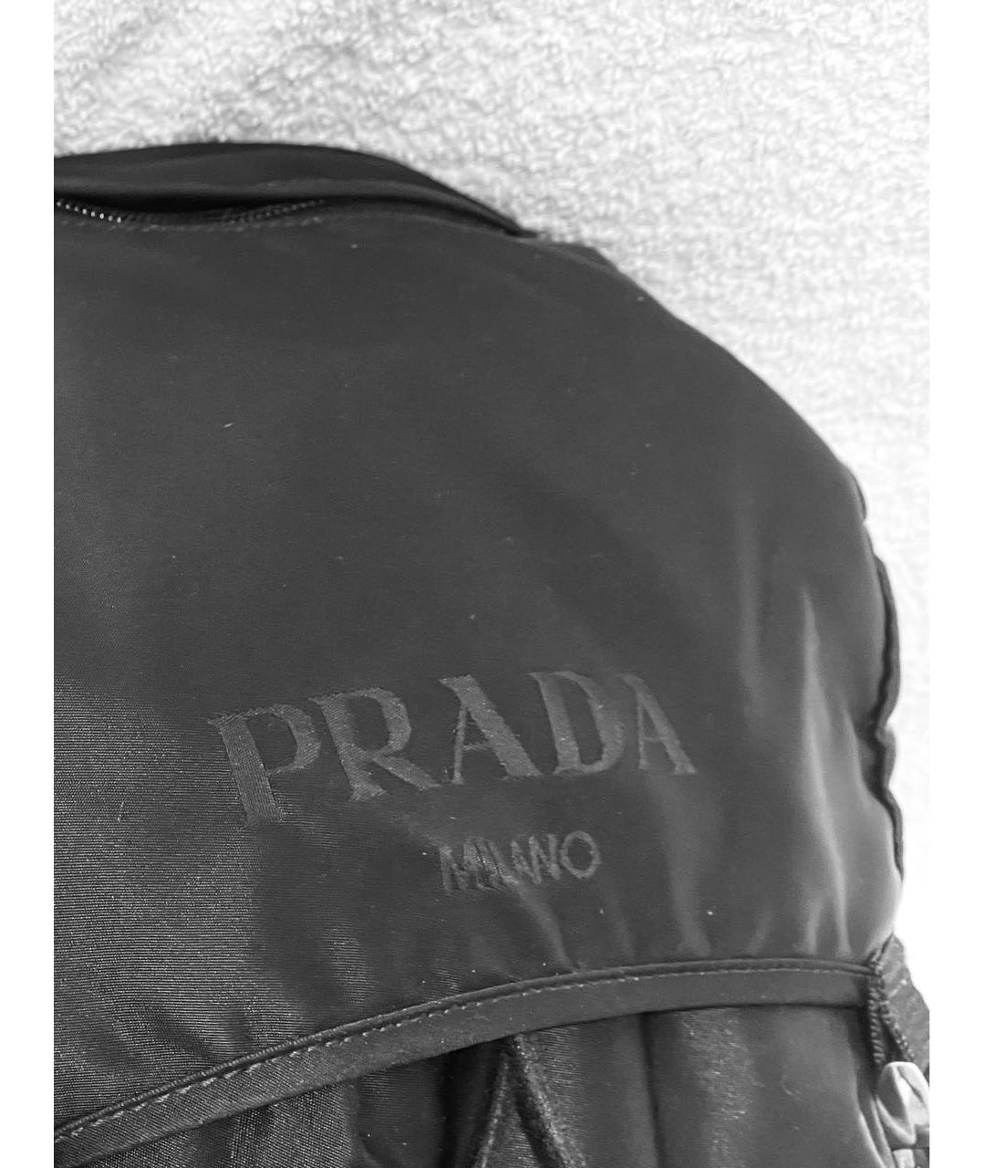 PRADA Черный рюкзак, фото 6