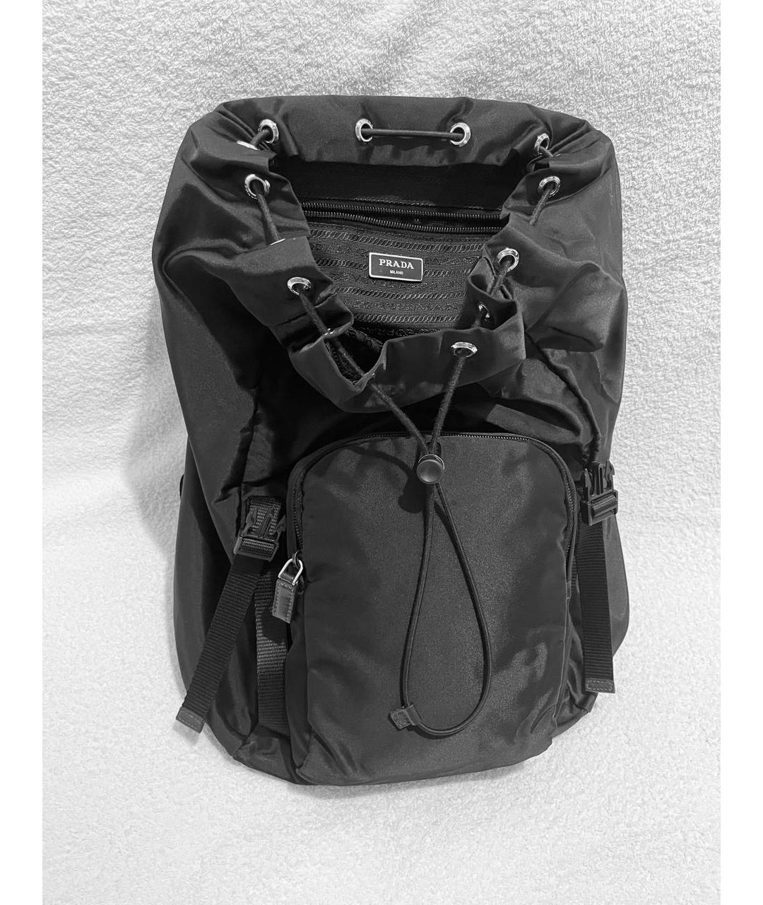PRADA Черный рюкзак, фото 4
