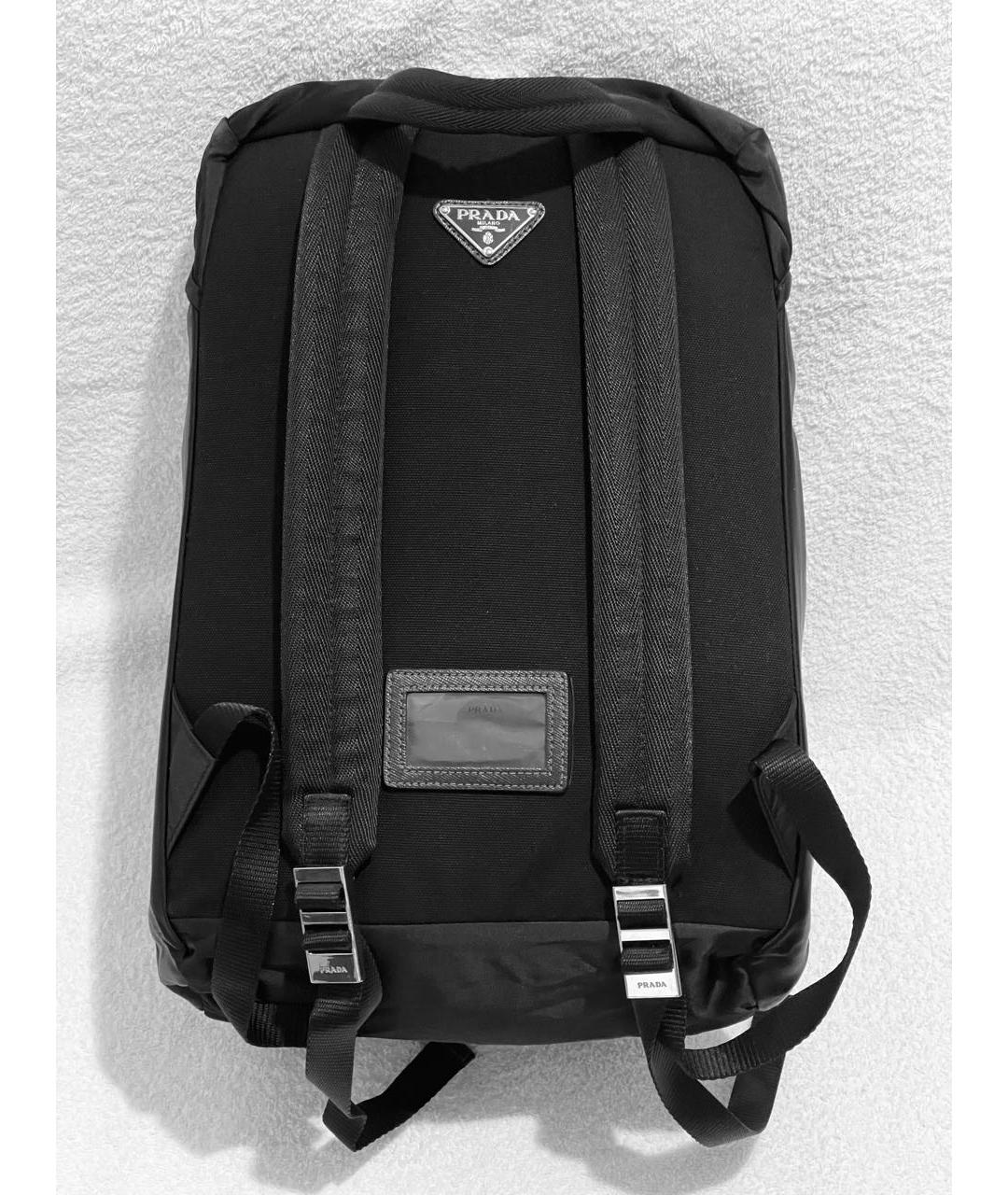 PRADA Черный рюкзак, фото 3