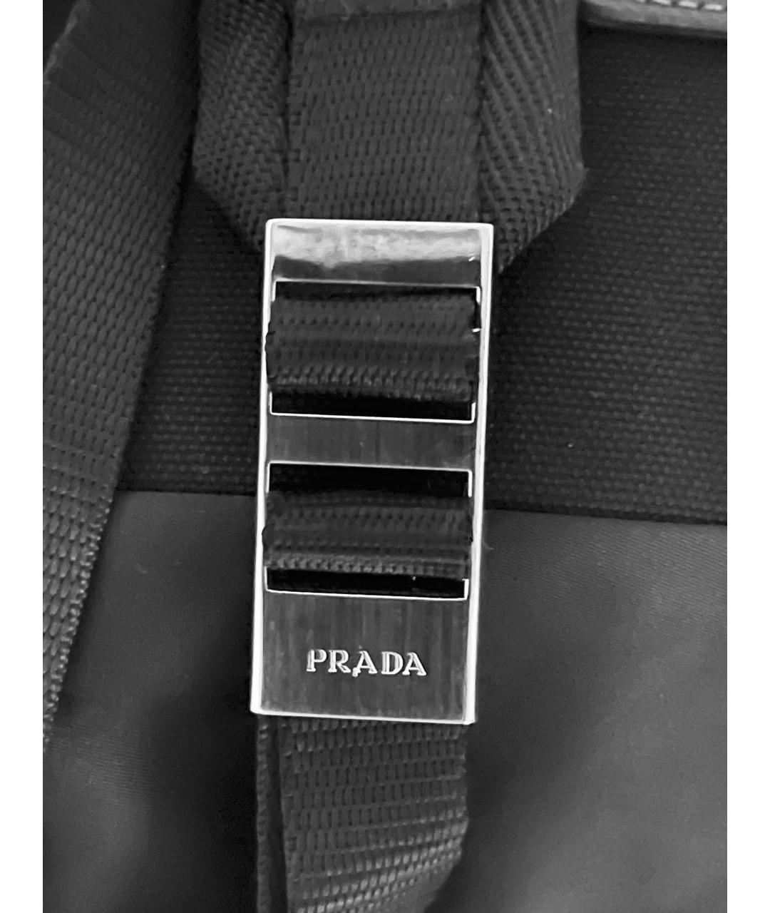 PRADA Черный рюкзак, фото 7