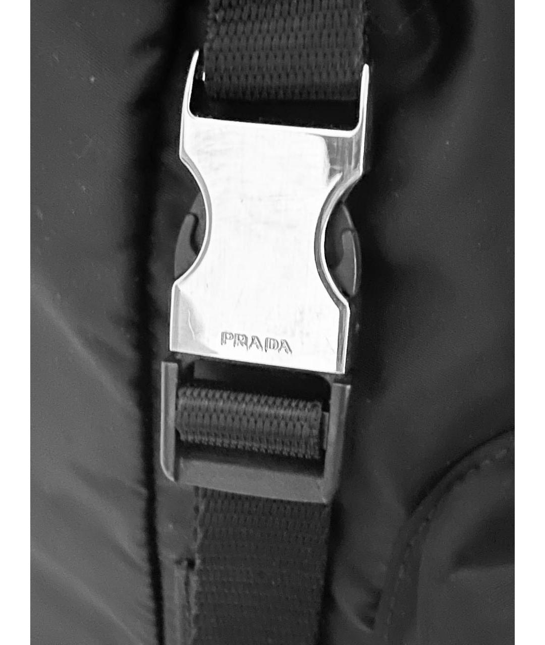 PRADA Черный рюкзак, фото 8
