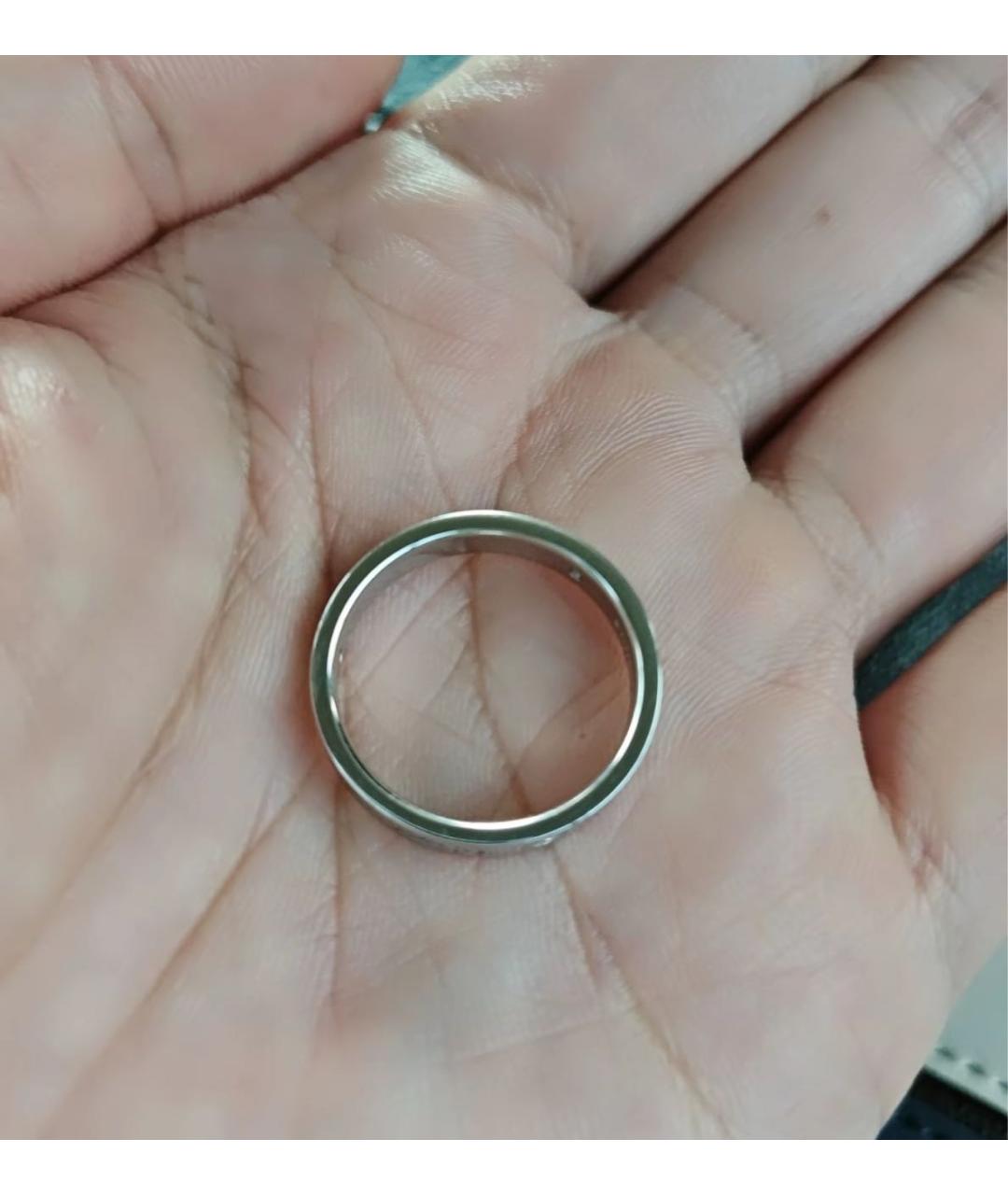 TIFFANY&CO Серебряное платиновое кольцо, фото 5
