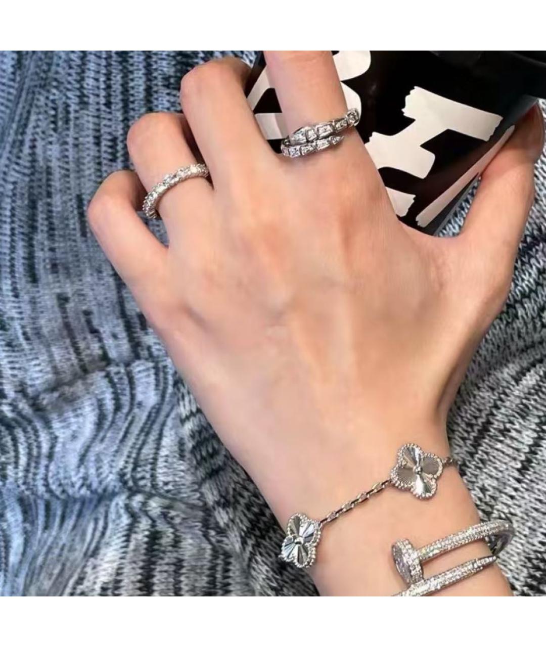 TIFFANY&CO Серебряное платиновое кольцо, фото 7