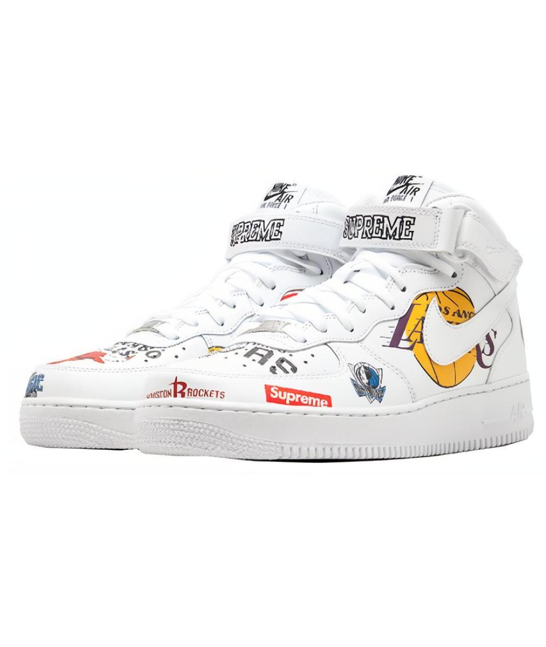 NIKE Белые кроссовки, фото 4