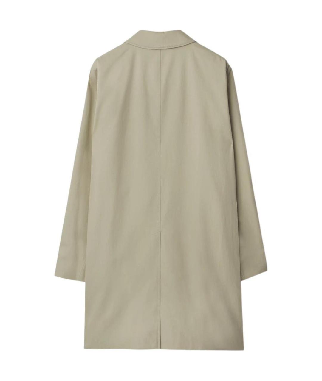 BURBERRY Хаки тренч / плащ, фото 3