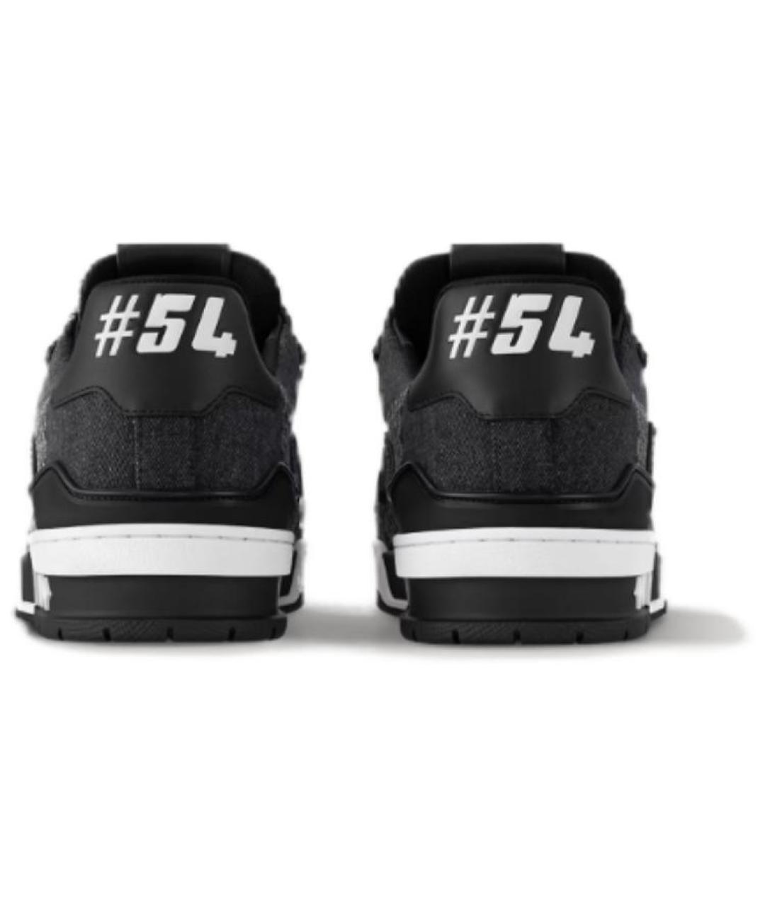 LOUIS VUITTON Черные кроссовки, фото 5