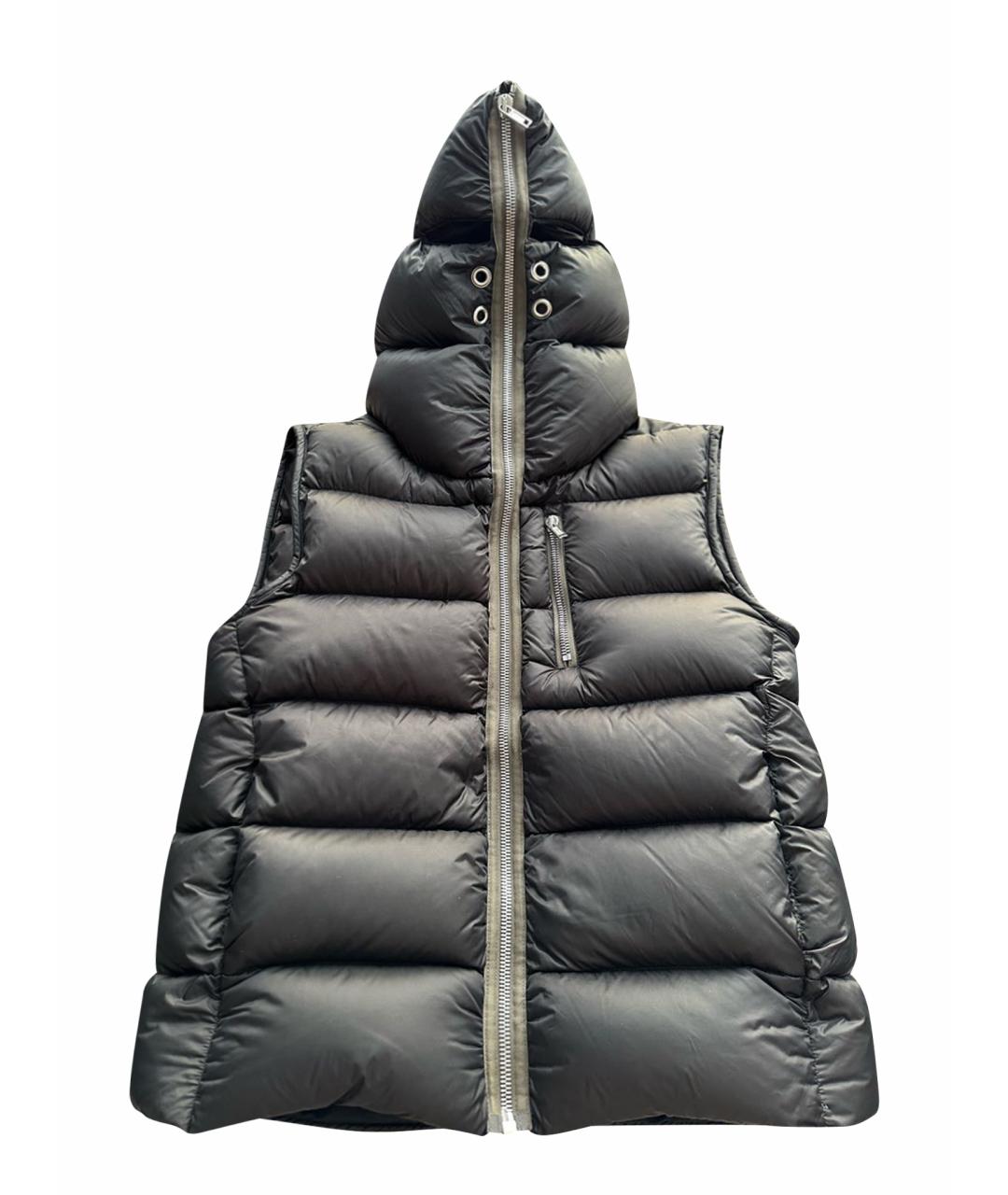 RICK OWENS Черный жилет, фото 1