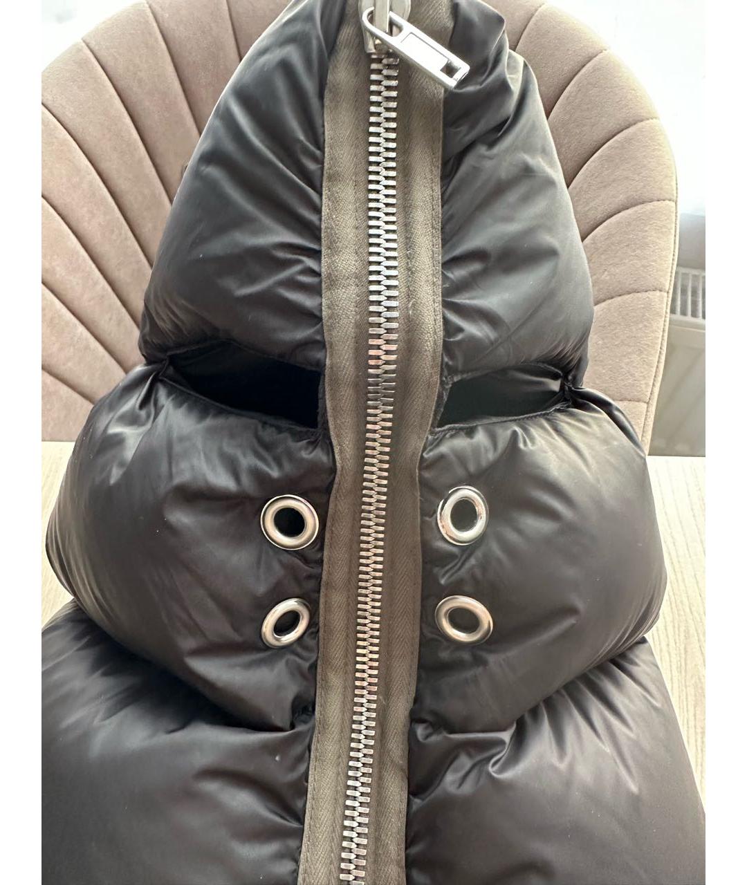 RICK OWENS Черный жилет, фото 4