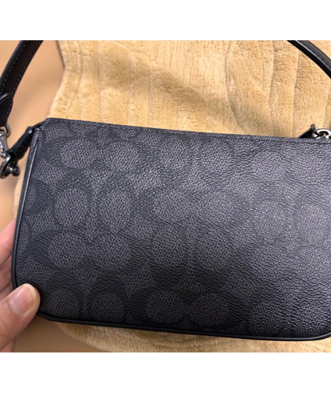 COACH Серая сумка через плечо, фото 8