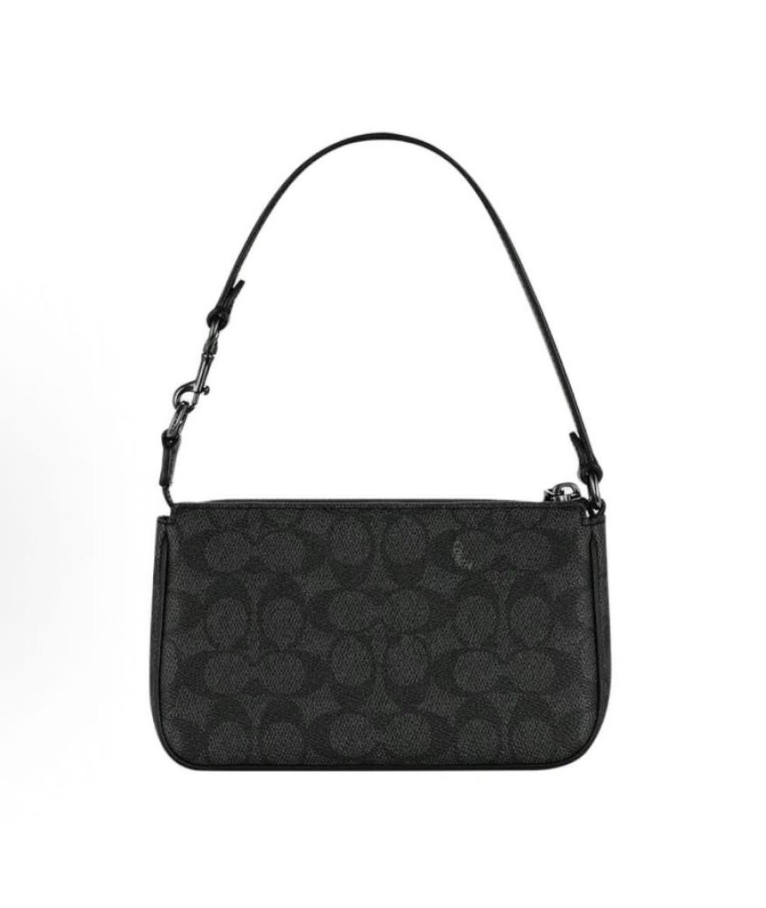 COACH Серая сумка через плечо, фото 5