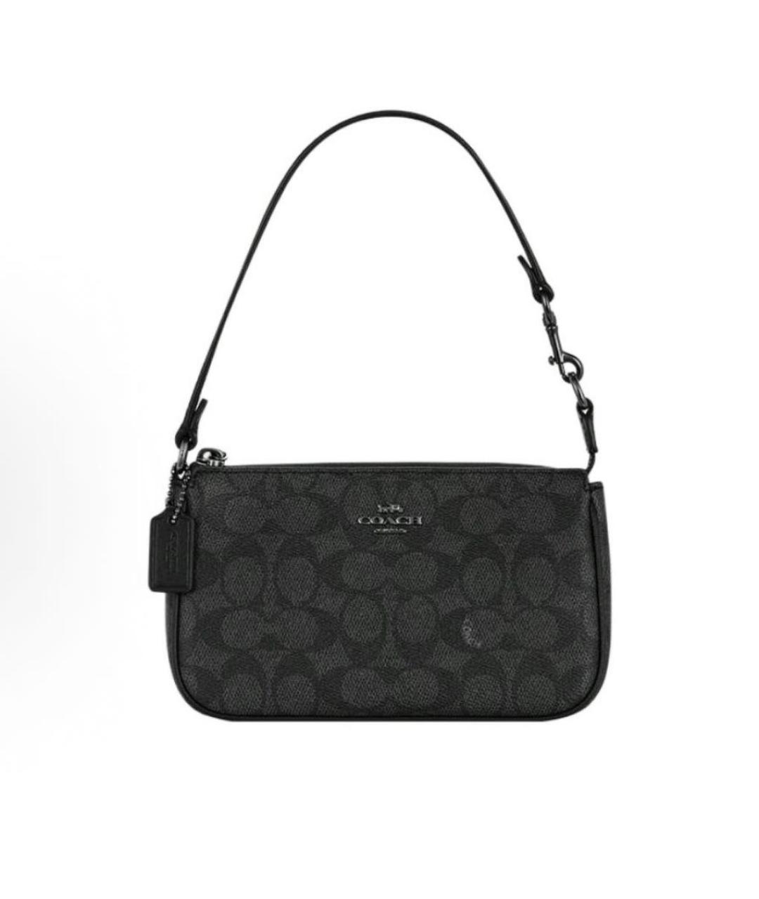 COACH Серая сумка через плечо, фото 9