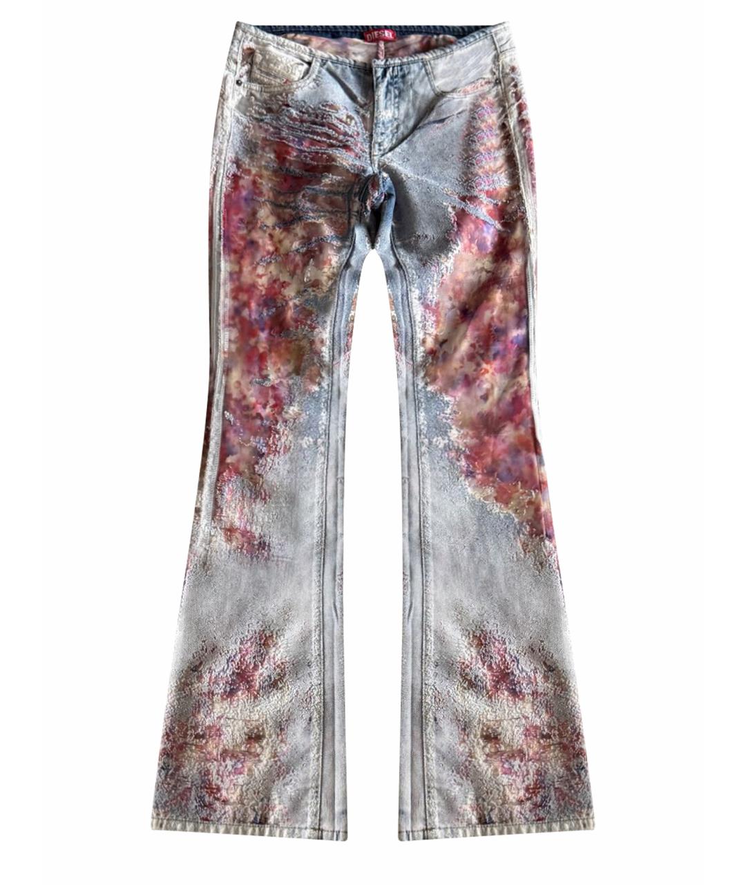 DIESEL Мульти хлопковые джинсы клеш, фото 9