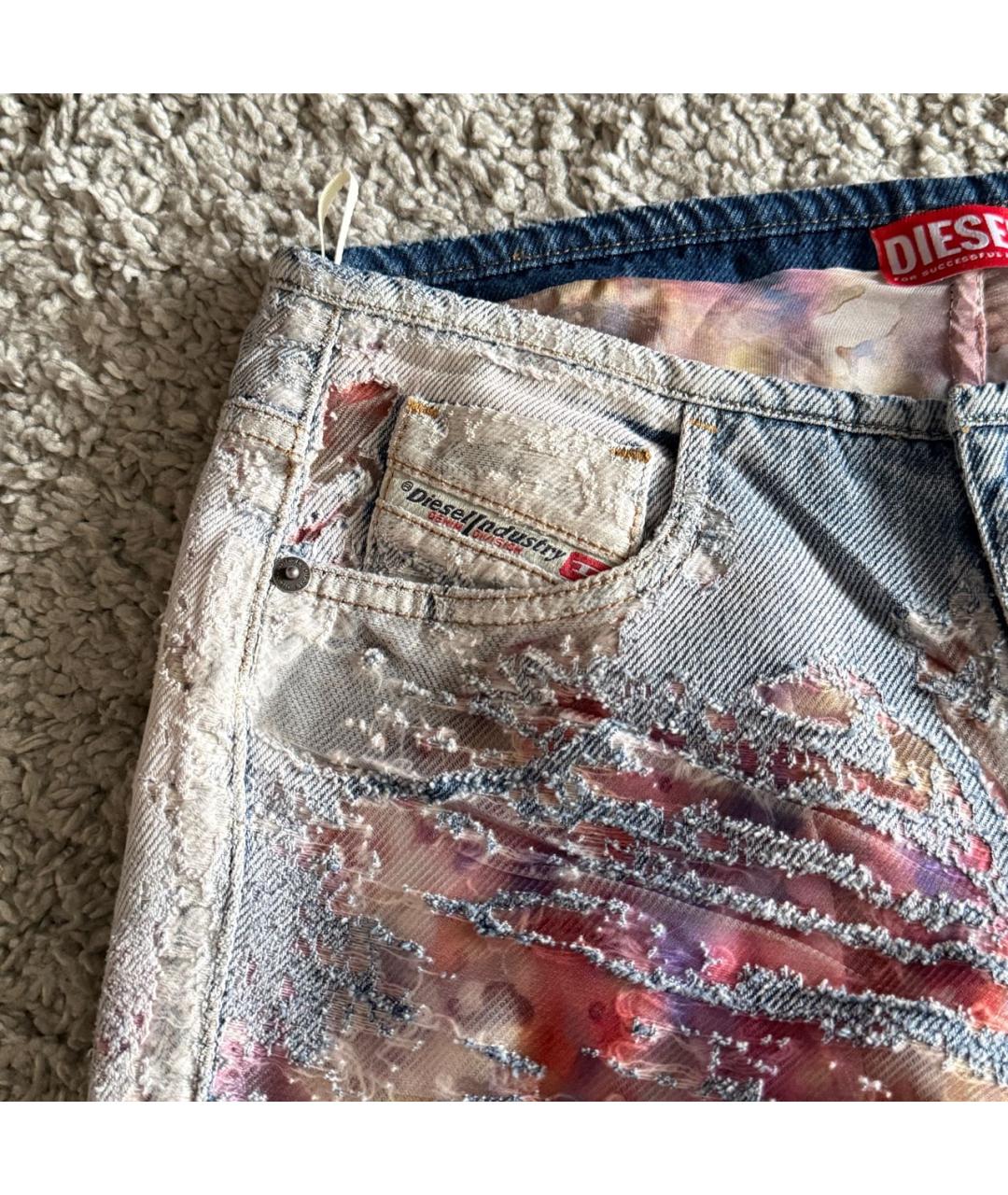 DIESEL Мульти хлопковые джинсы клеш, фото 4