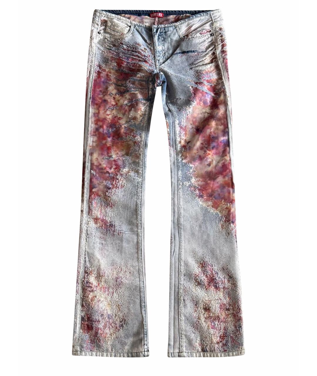 DIESEL Мульти хлопковые джинсы клеш, фото 1