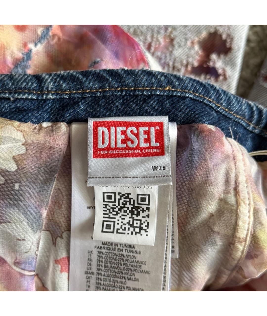 DIESEL Мульти хлопковые джинсы клеш, фото 7