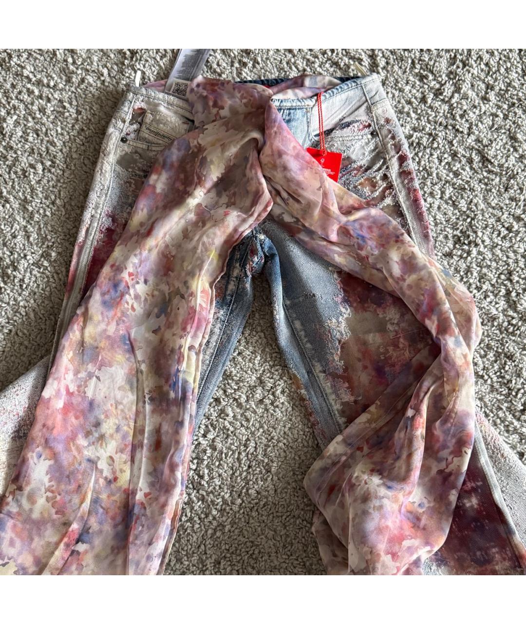 DIESEL Мульти хлопковые джинсы клеш, фото 6