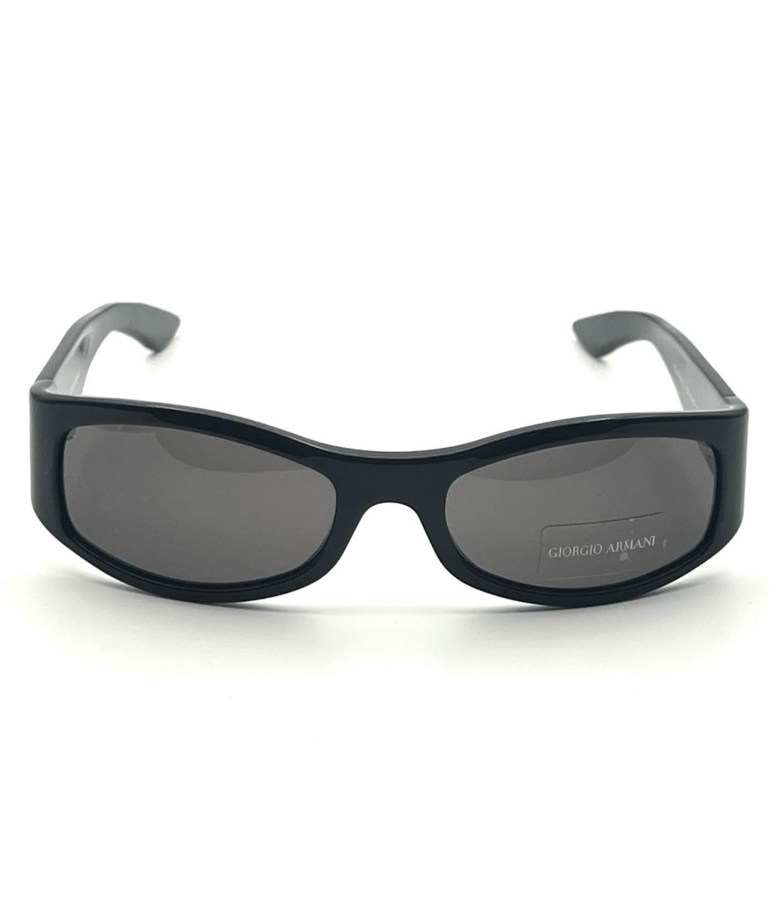 GIORGIO ARMANI Черные пластиковые солнцезащитные очки, фото 2