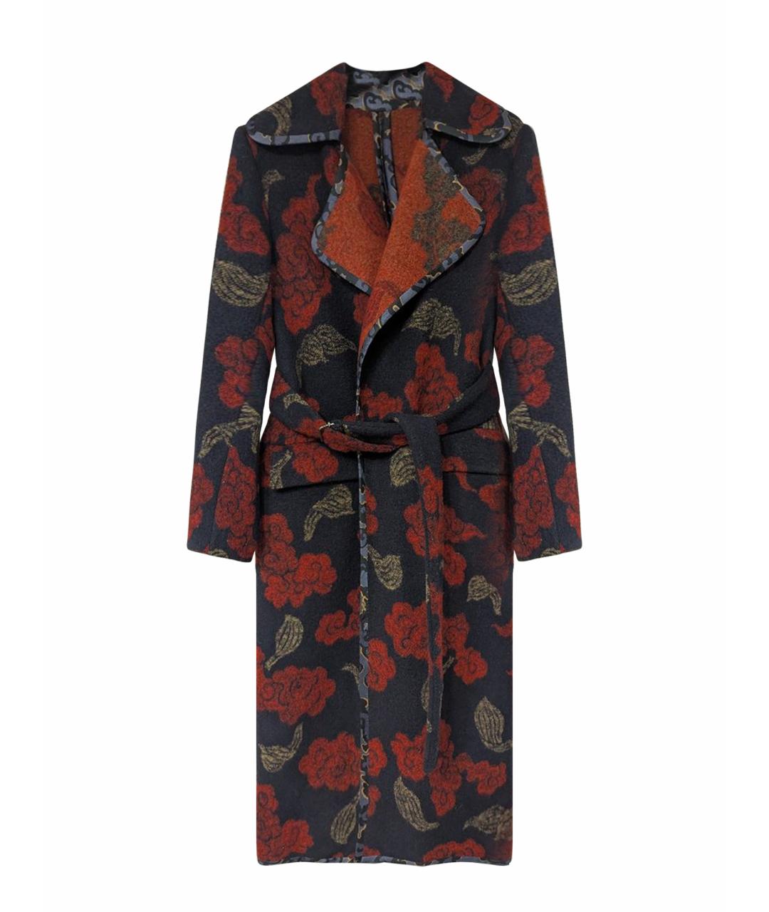 DRIES VAN NOTEN Мульти шерстяное пальто, фото 1