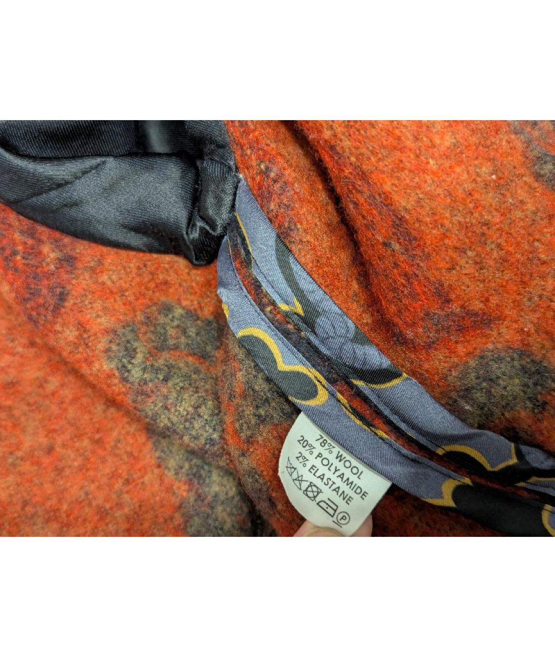 DRIES VAN NOTEN Мульти шерстяное пальто, фото 7