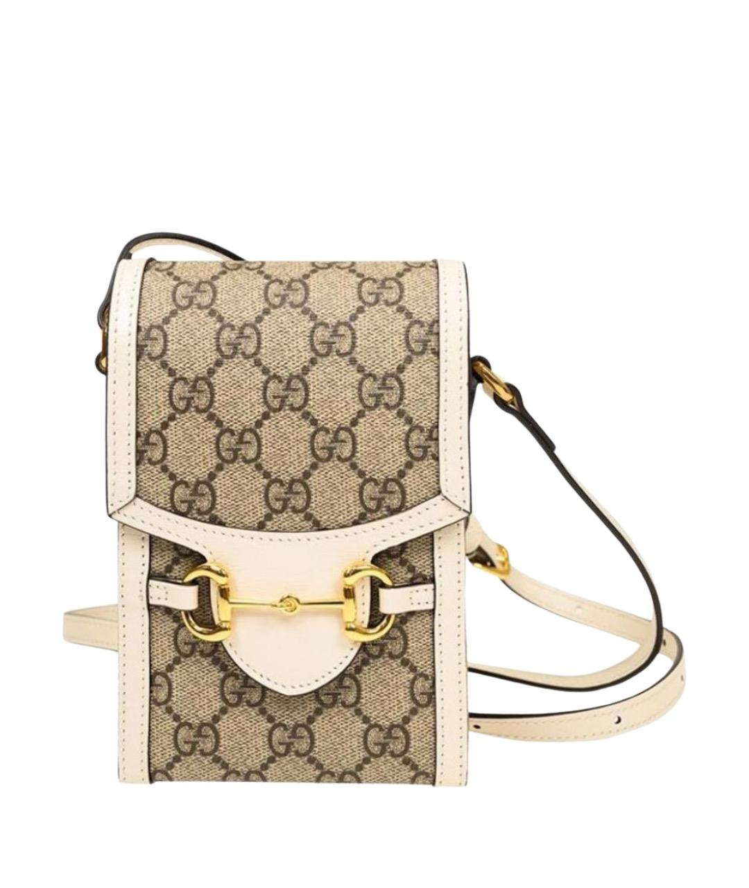 GUCCI Белая сумка через плечо, фото 1