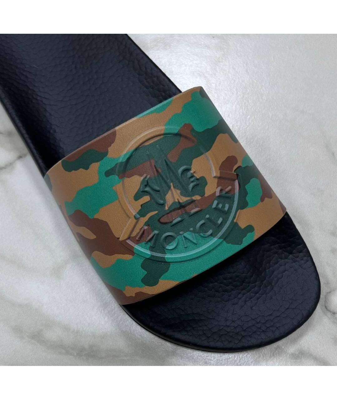 MONCLER Мульти шлепанцы, фото 3