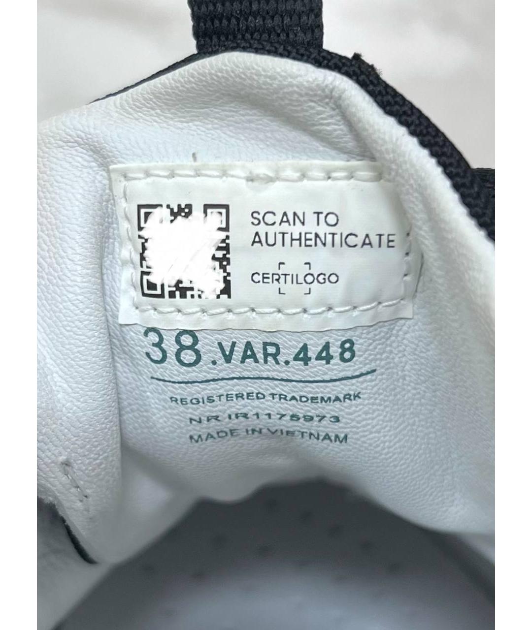 PREMIATA Черные низкие кроссовки / кеды, фото 4