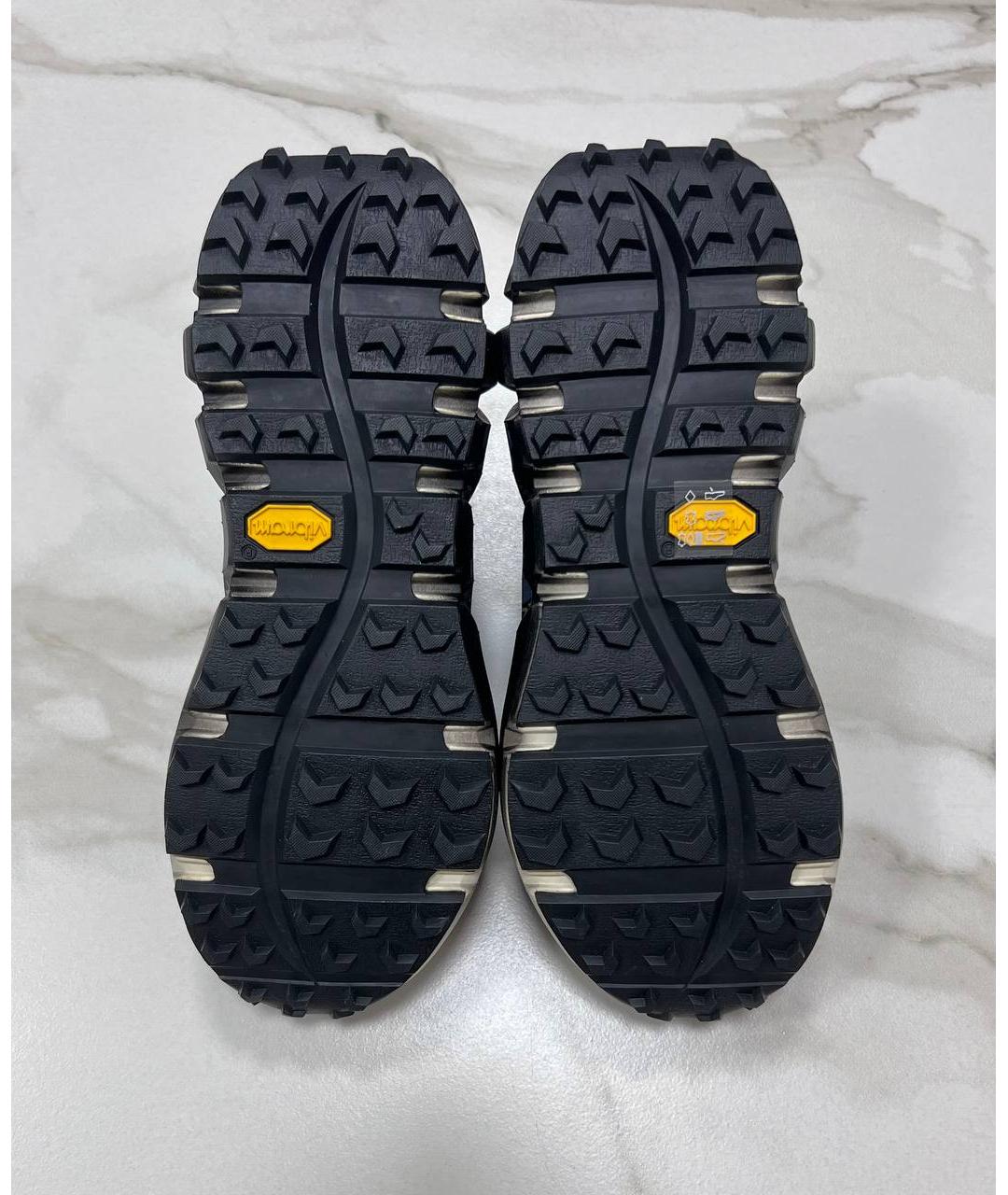 PREMIATA Черные низкие кроссовки / кеды, фото 6