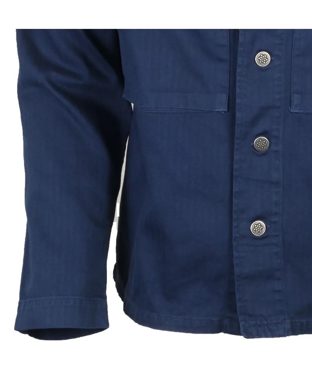 POLO RALPH LAUREN Синяя хлопковая куртка, фото 4