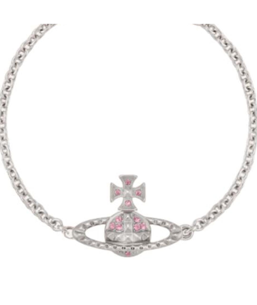 VIVIENNE WESTWOOD Серебрянный латунный браслет, фото 3