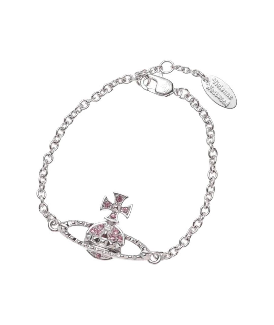 VIVIENNE WESTWOOD Серебрянный латунный браслет, фото 4