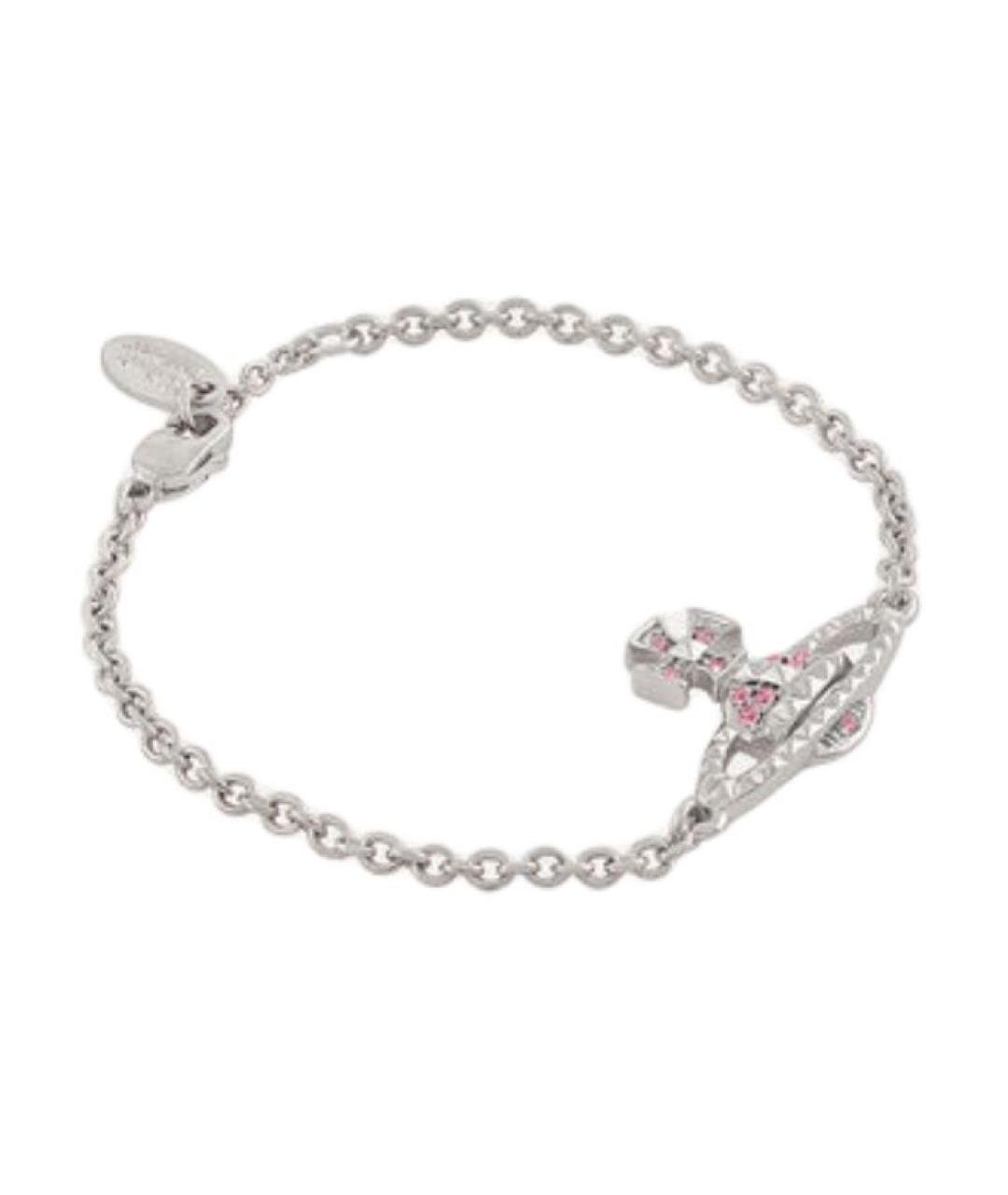 VIVIENNE WESTWOOD Серебрянный латунный браслет, фото 2