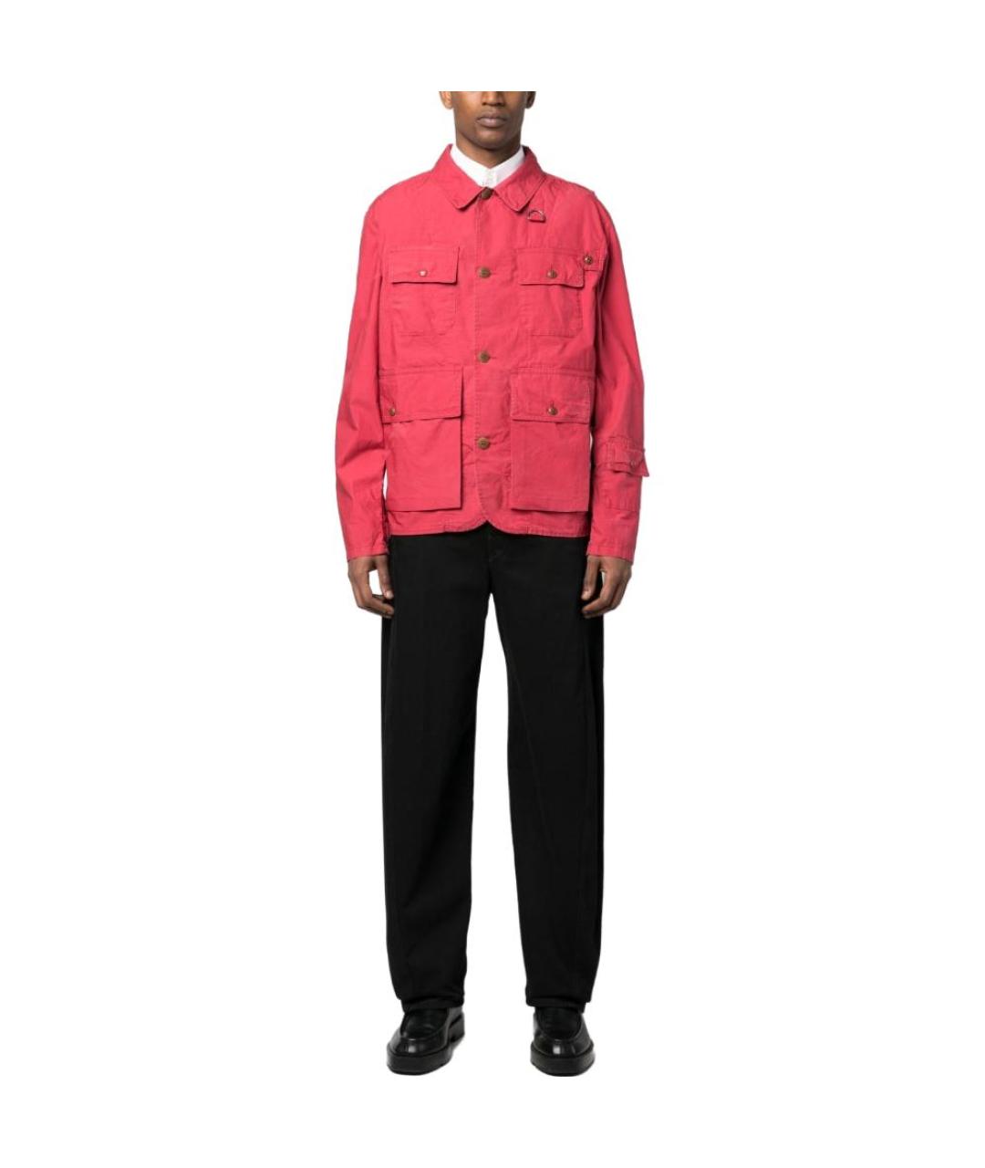 POLO RALPH LAUREN Красная хлопковая куртка, фото 2