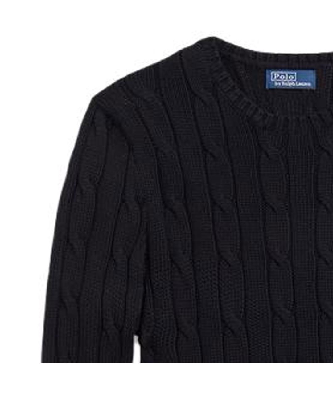 POLO RALPH LAUREN Черный джемпер / свитер, фото 4