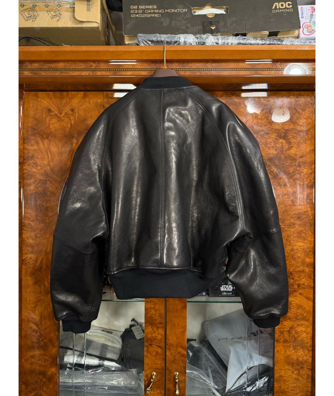 PROTOCOL INDEX Черная кожаная куртка, фото 5