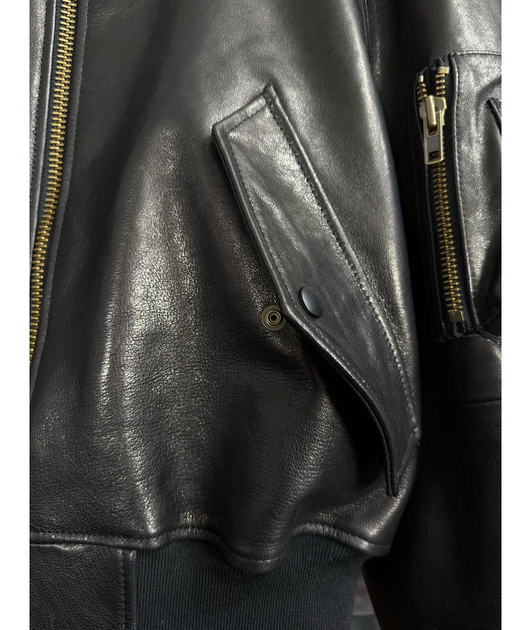 PROTOCOL INDEX Черная кожаная куртка, фото 7