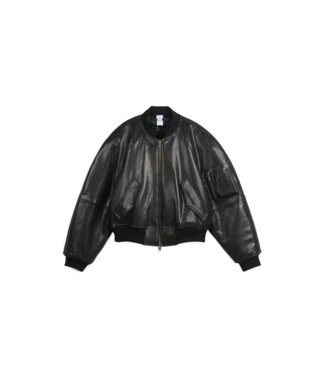 PROTOCOL INDEX Черная кожаная куртка, фото 9