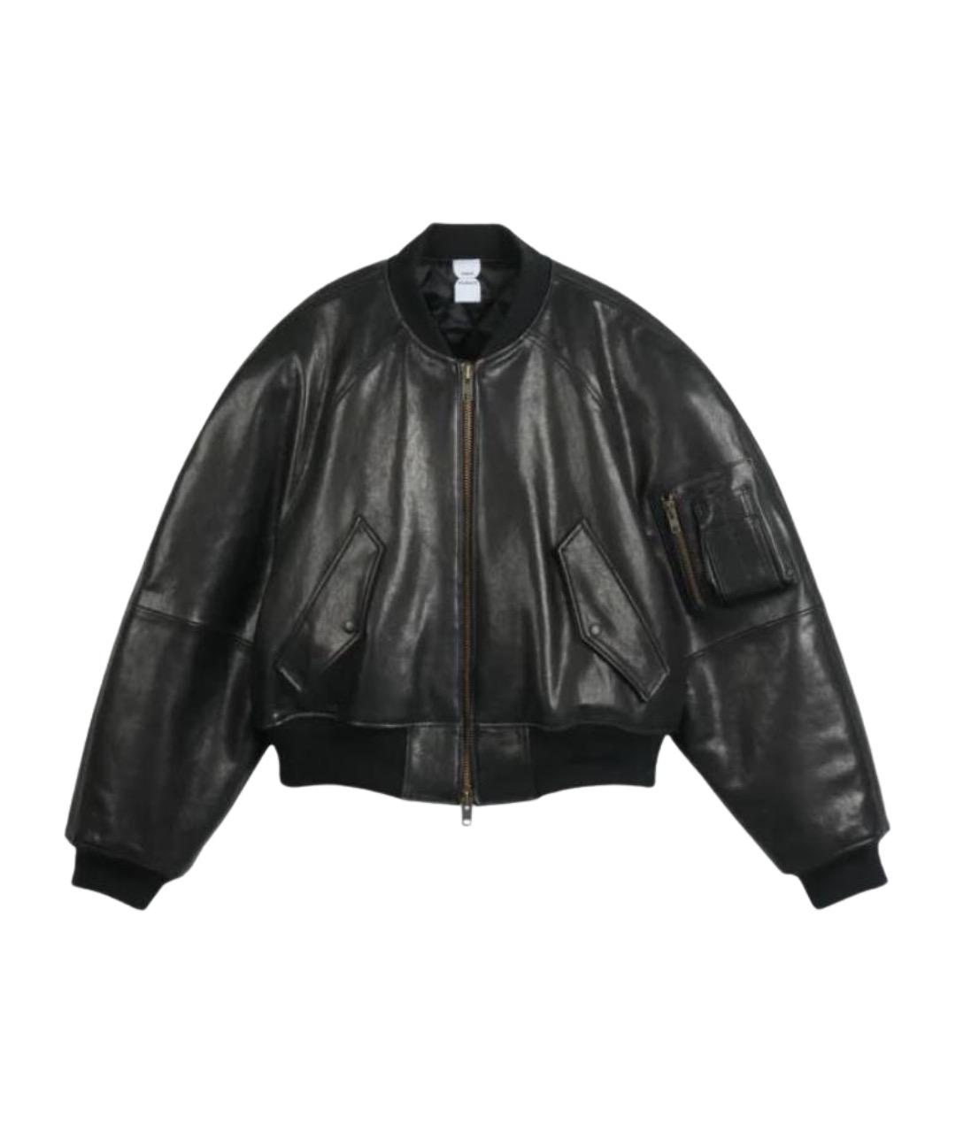PROTOCOL INDEX Черная кожаная куртка, фото 1