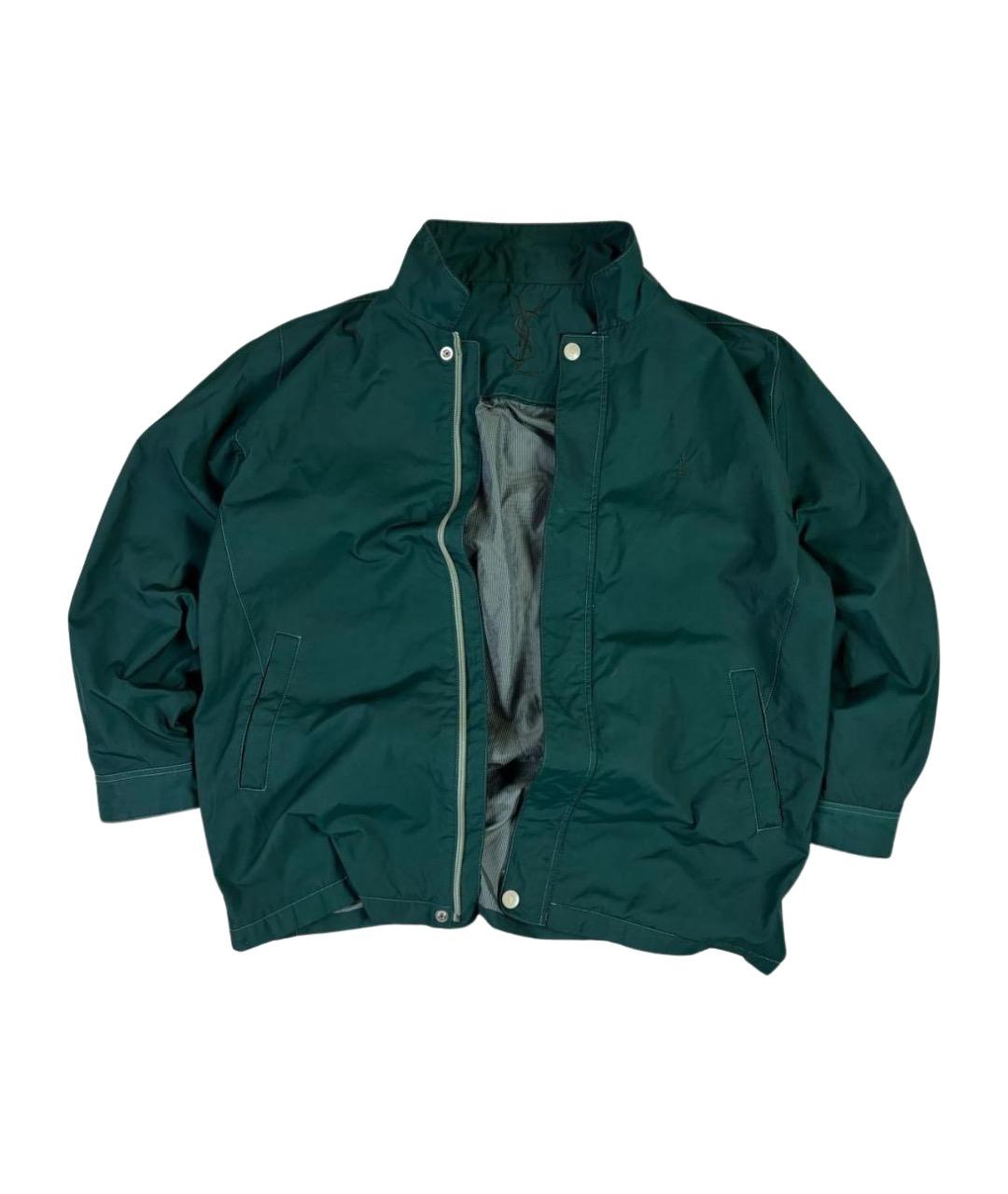 SAINT LAURENT Зеленая куртка, фото 1