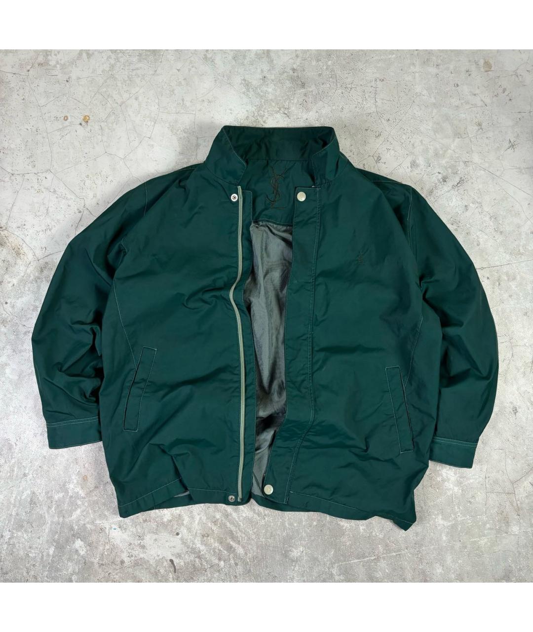 SAINT LAURENT Зеленая куртка, фото 9