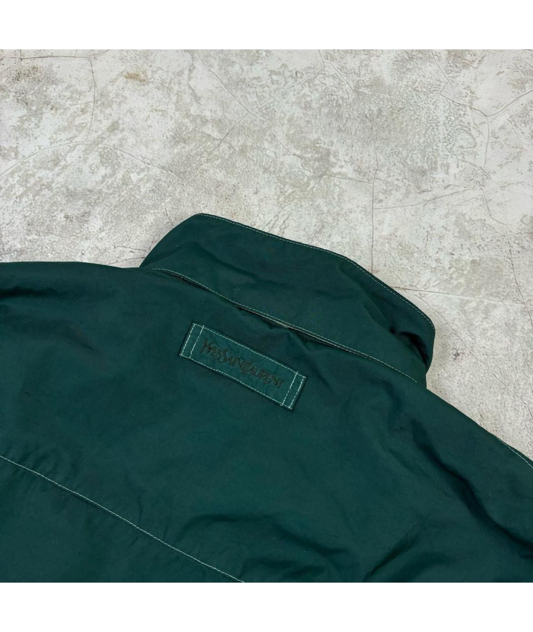SAINT LAURENT Зеленая куртка, фото 8
