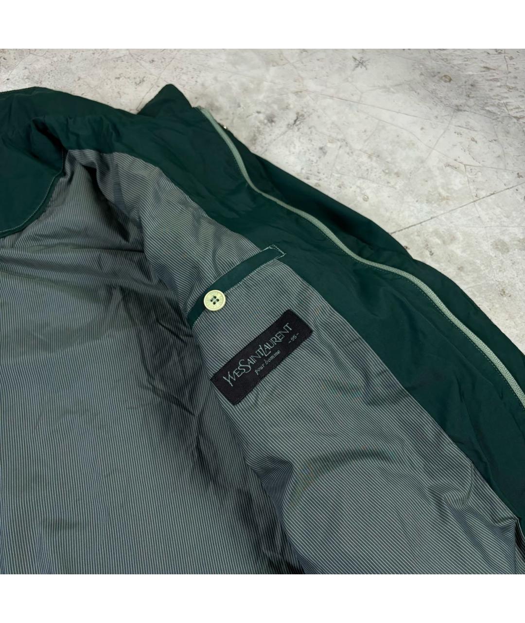 SAINT LAURENT Зеленая куртка, фото 6