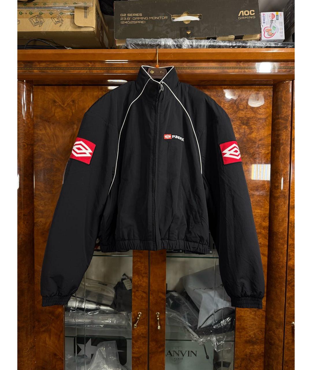 PROTOCOL INDEX Черная полиэстеровая куртка, фото 3